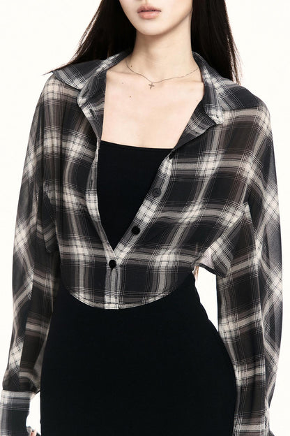 Plaid Bodycon Dress