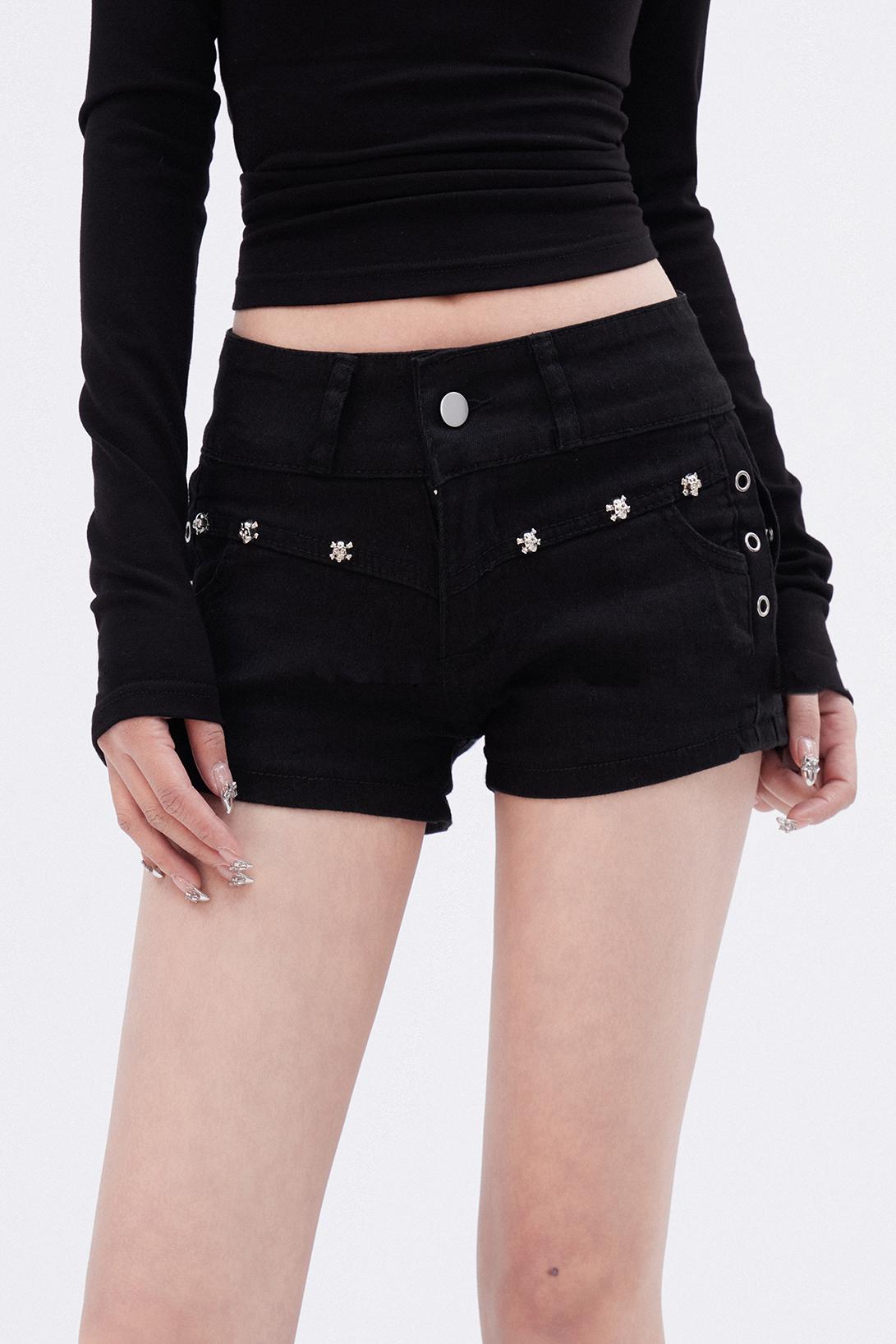 Spicy Low Waist Denim Shorts