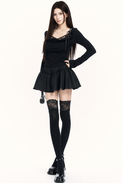 エンバーウィスパーエンブロイダリースカート