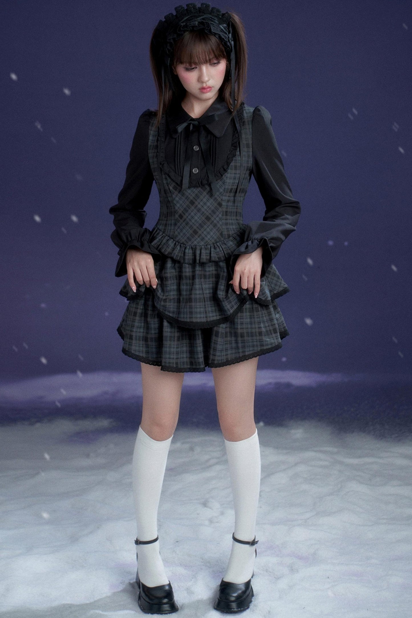 Sweet Spicy Check Dress