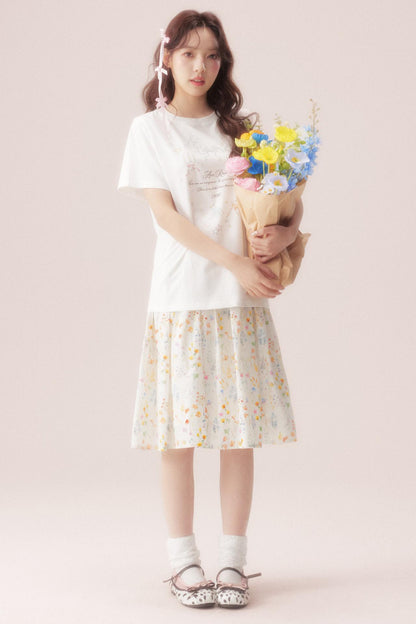 Graffiti Love Bouquet T-Shirt