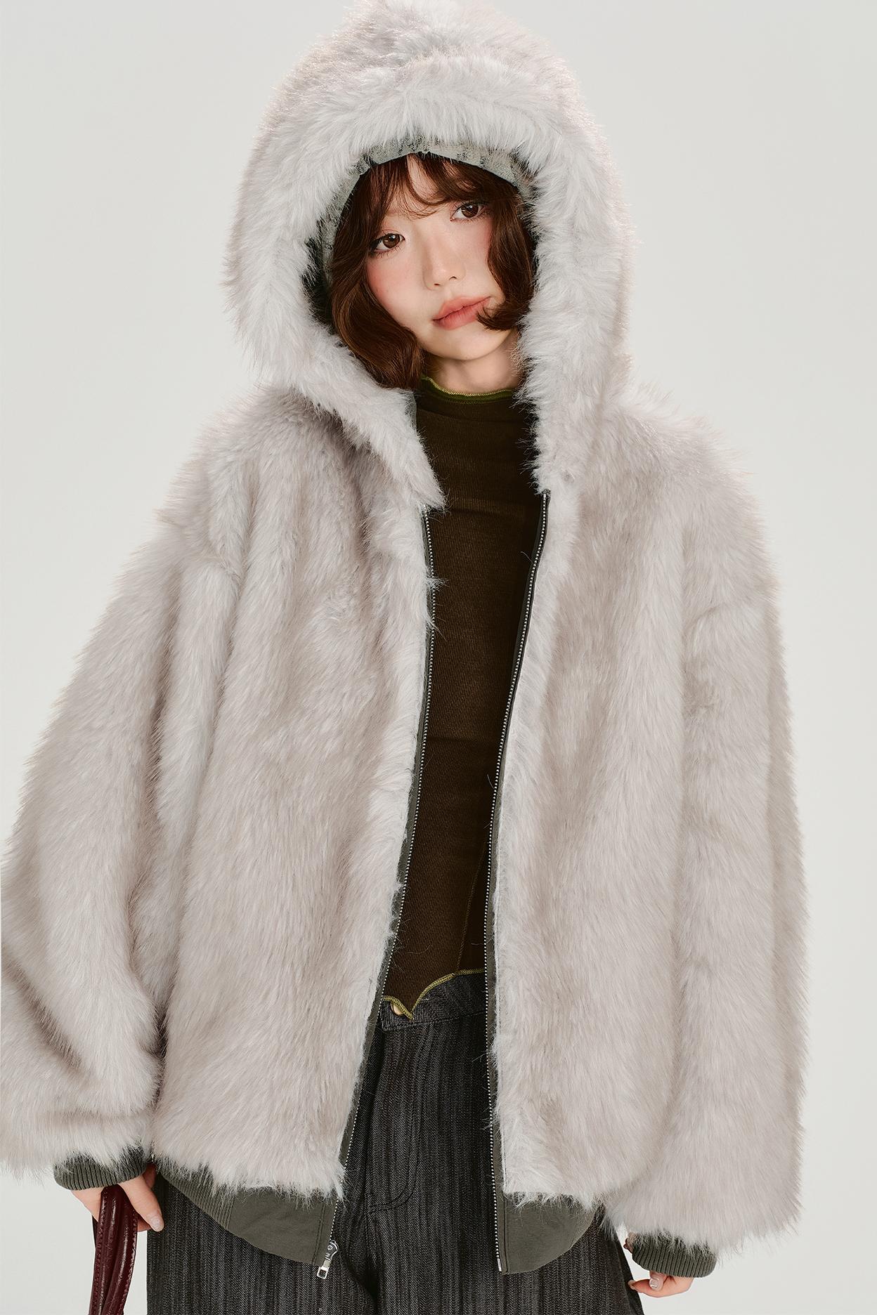 アメリカンレトロフーデッドジャケット