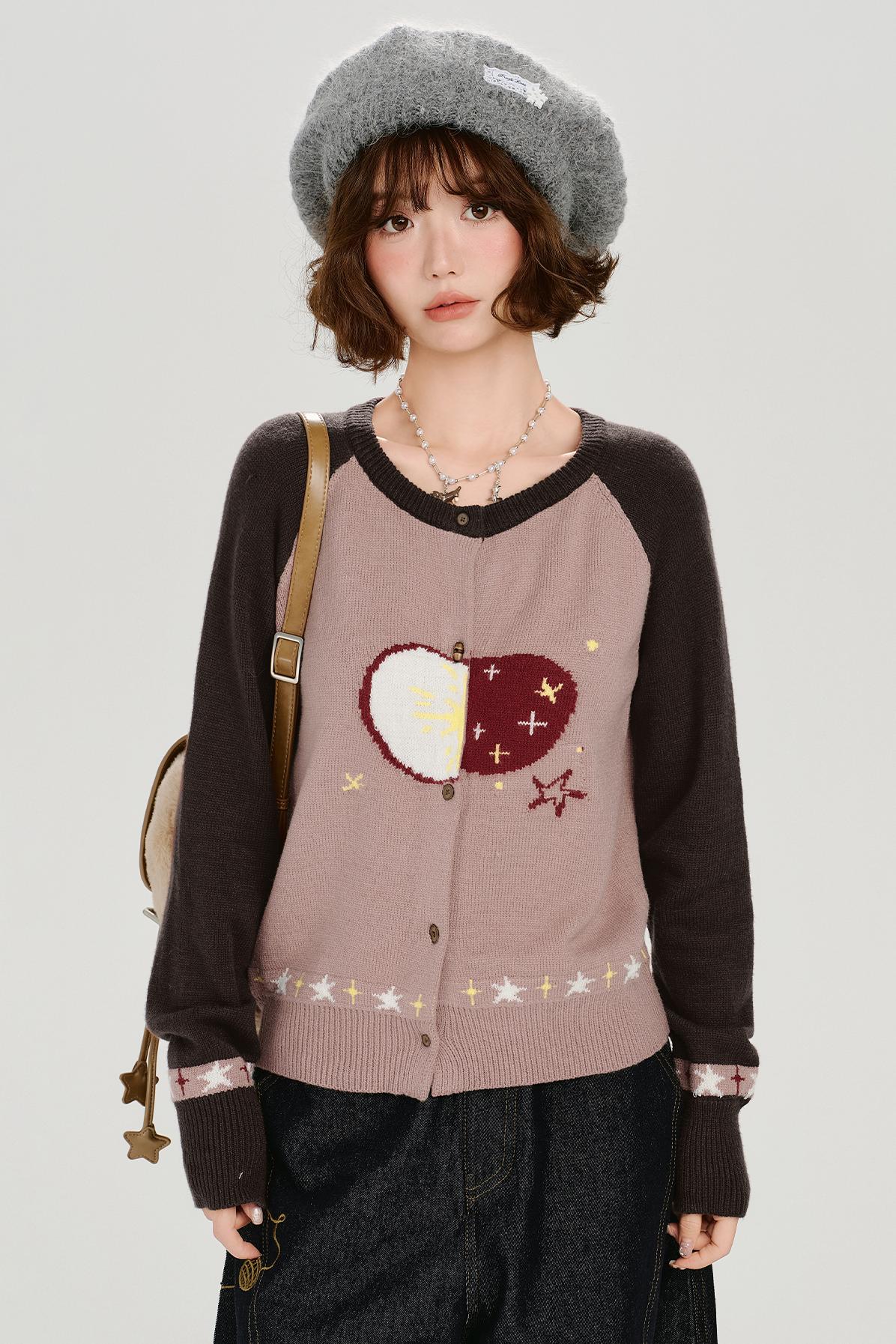 アメリカンレトロカーディガン