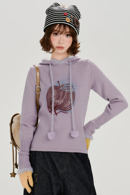 アップルタイトフードトップス