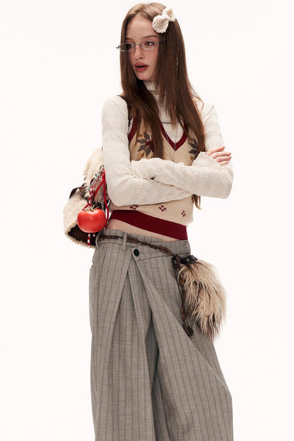 フェアアイルニットベスト