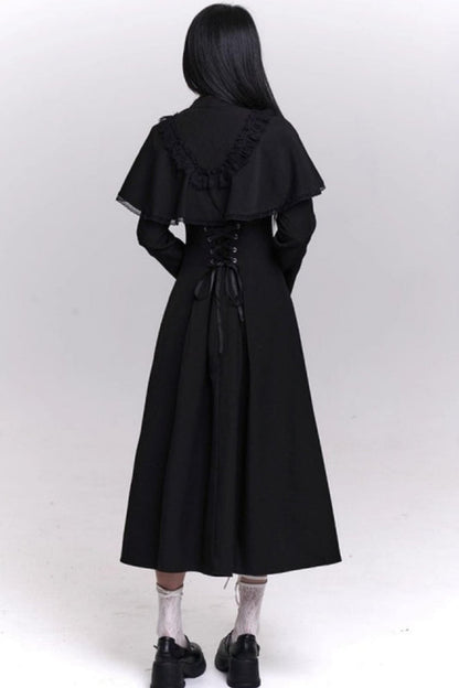 Gothic Black Long Dress