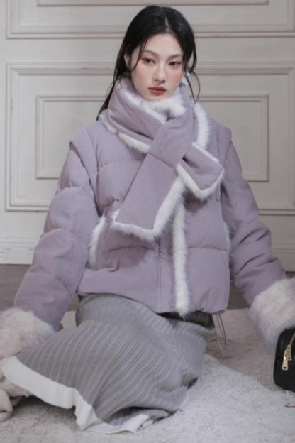 スーチュアンミストグレイフリルロングドレス