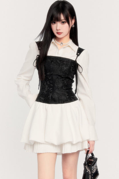 ムーンライトオーバーチュアプリーツドレス