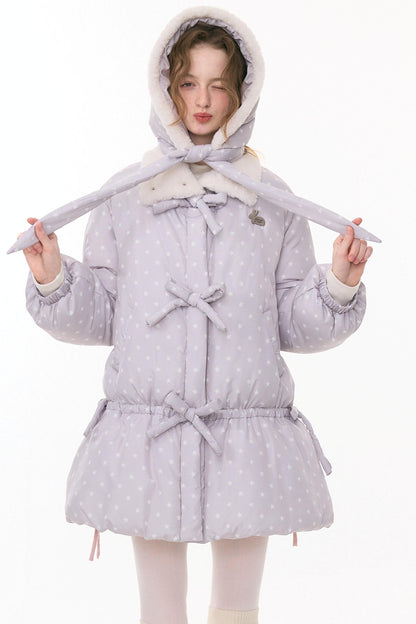 Star Dot Down Jacket + Hat