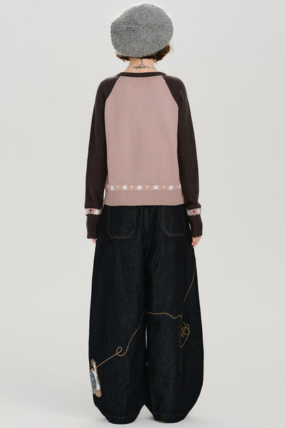 アメリカンレトロカーディガン