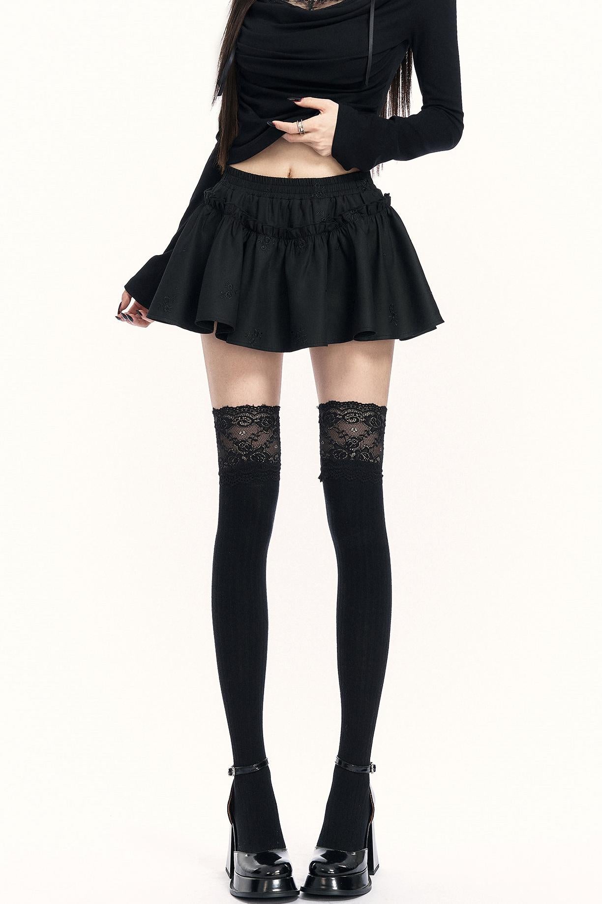 エンバーウィスパーエンブロイダリースカート