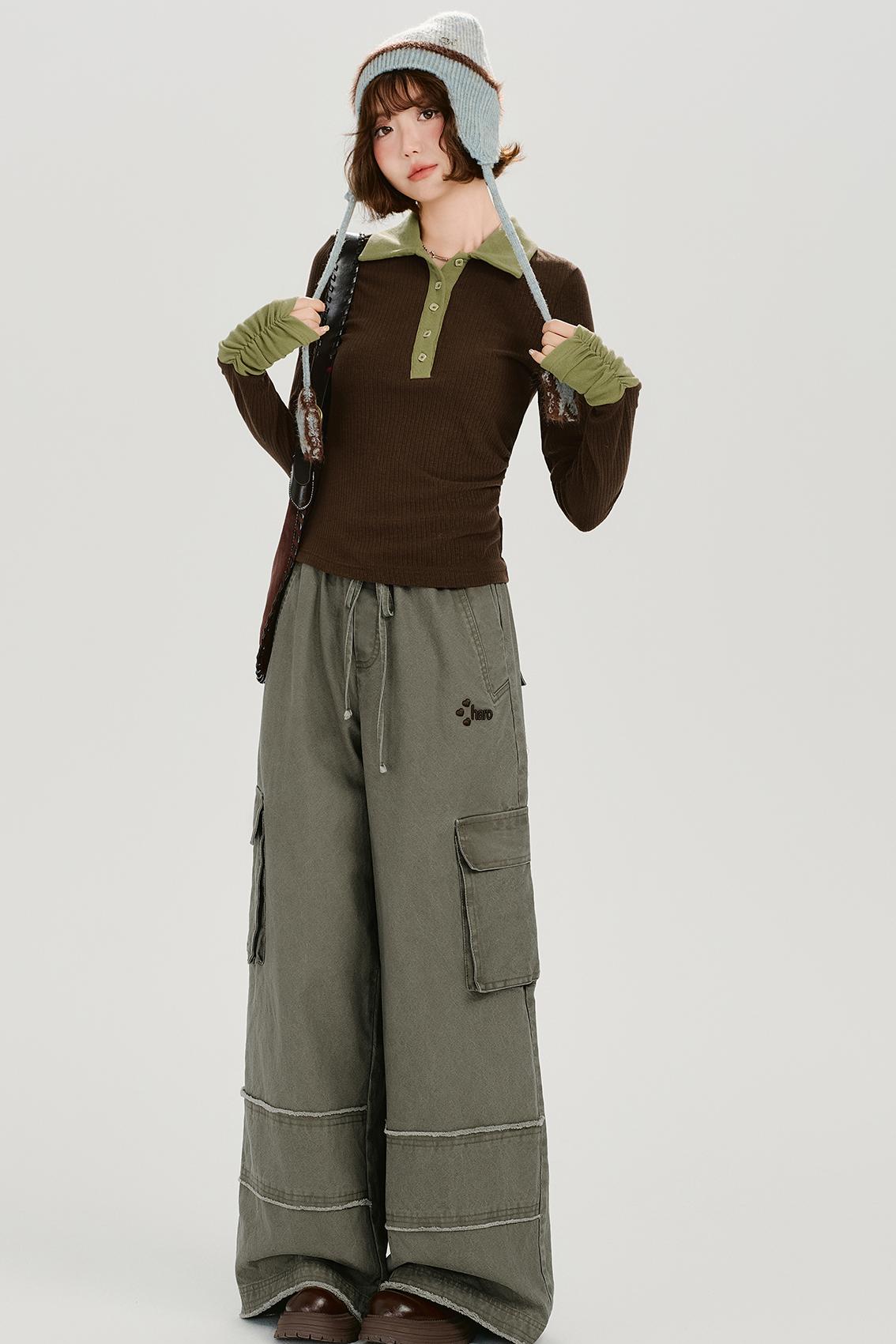 アメリカンレトロウォッシュドパンツ