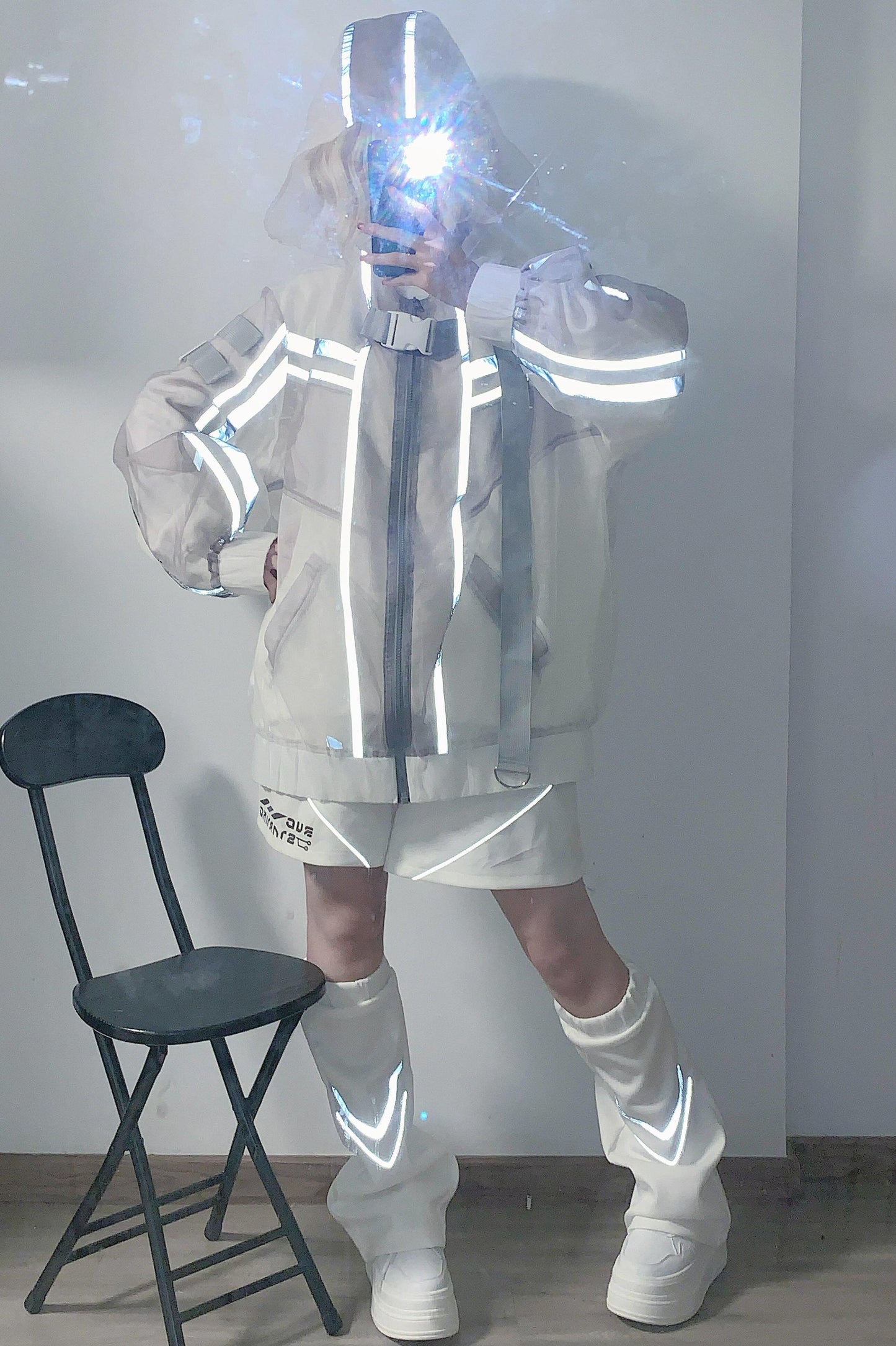 Cyber Angel Sheer Jacket