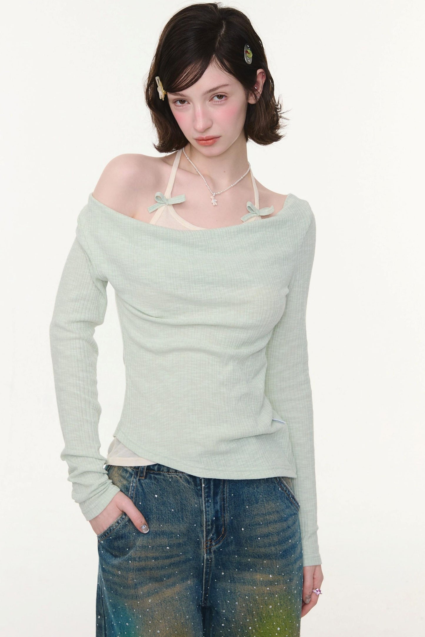 Gentle Prelude Halter Top