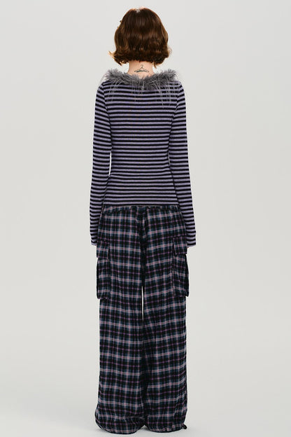 ボーダーファーコラートップス