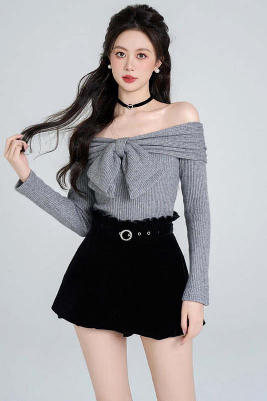 Sweet Chic Off-Shoulder Top