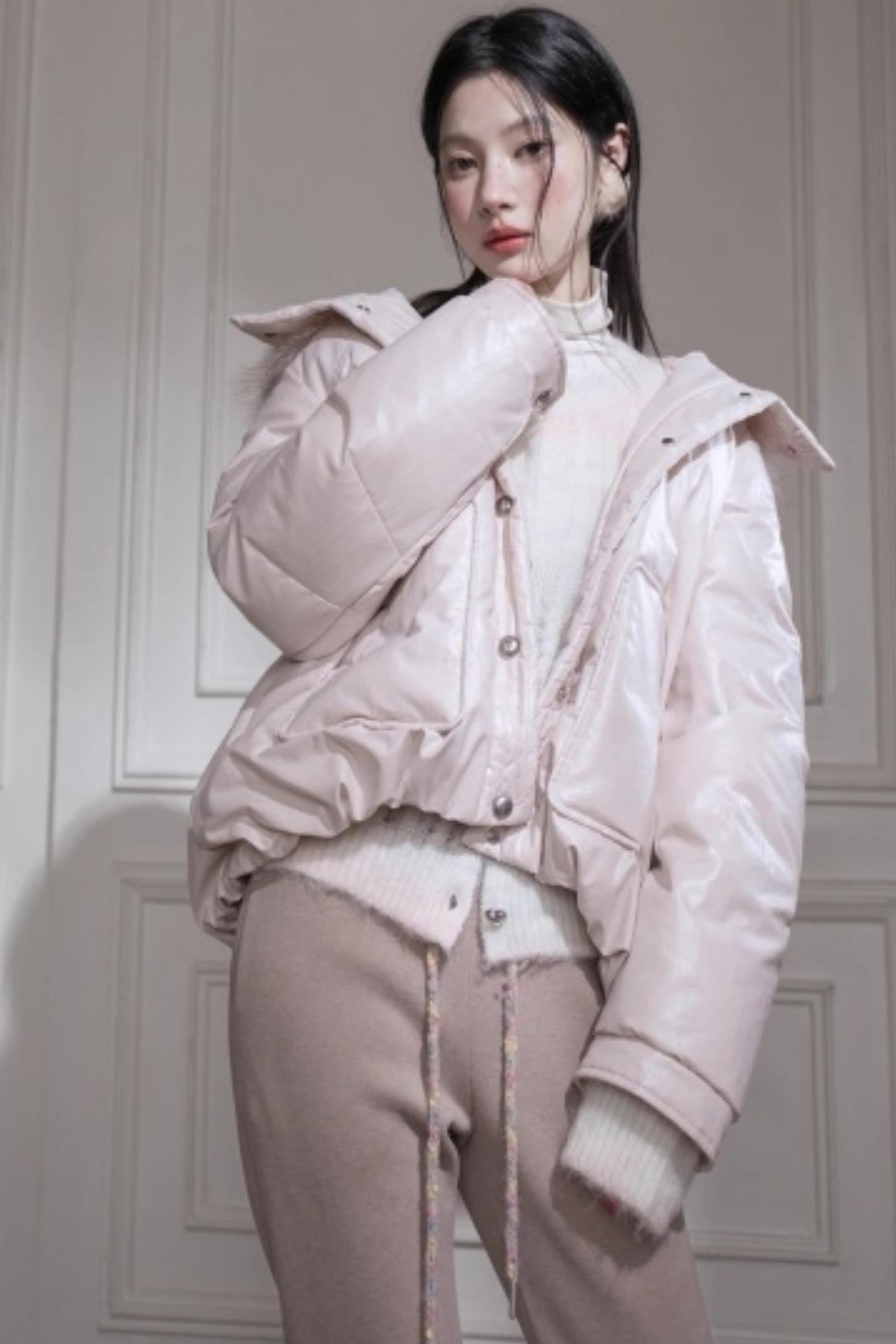 ベルベットスウェットフレアパンツ