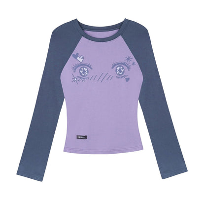 Manga Eye Raglan Blouse