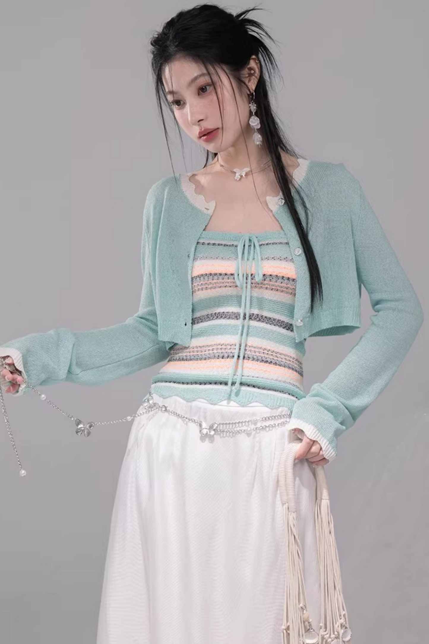 ガーデニアファーストミストフレアロングスカート