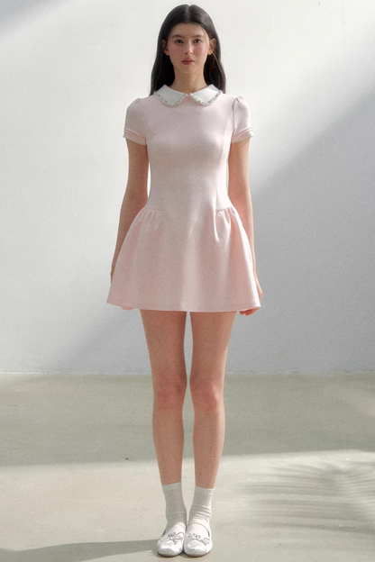 Retro Rhinestone Princess Dress