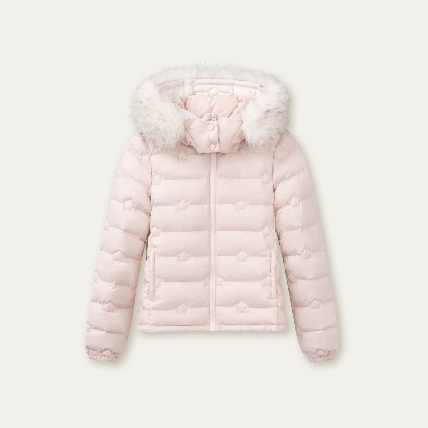 Quilted Sweet Hooded Down Jacket