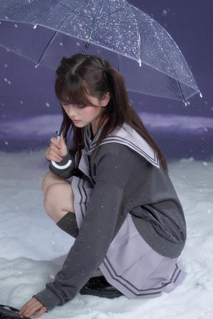 sweet ray purple sailor dress