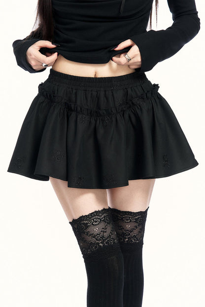 エンバーウィスパーエンブロイダリースカート