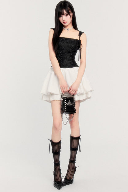 ムーンライトオーバーチュアプリーツドレス