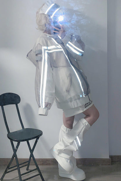 Cyber Angel Sheer Jacket