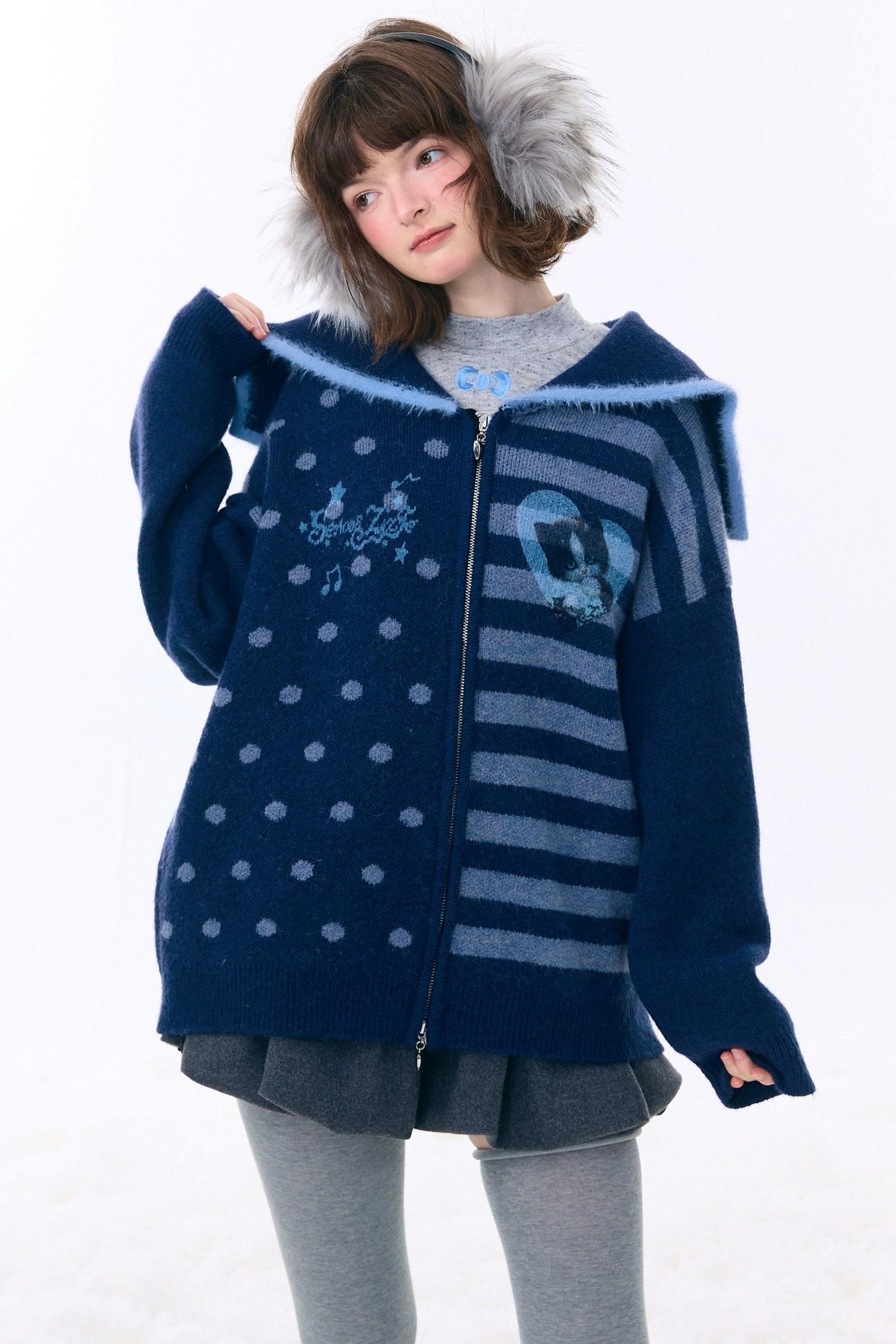 Retro Sailor Asime Cardigan