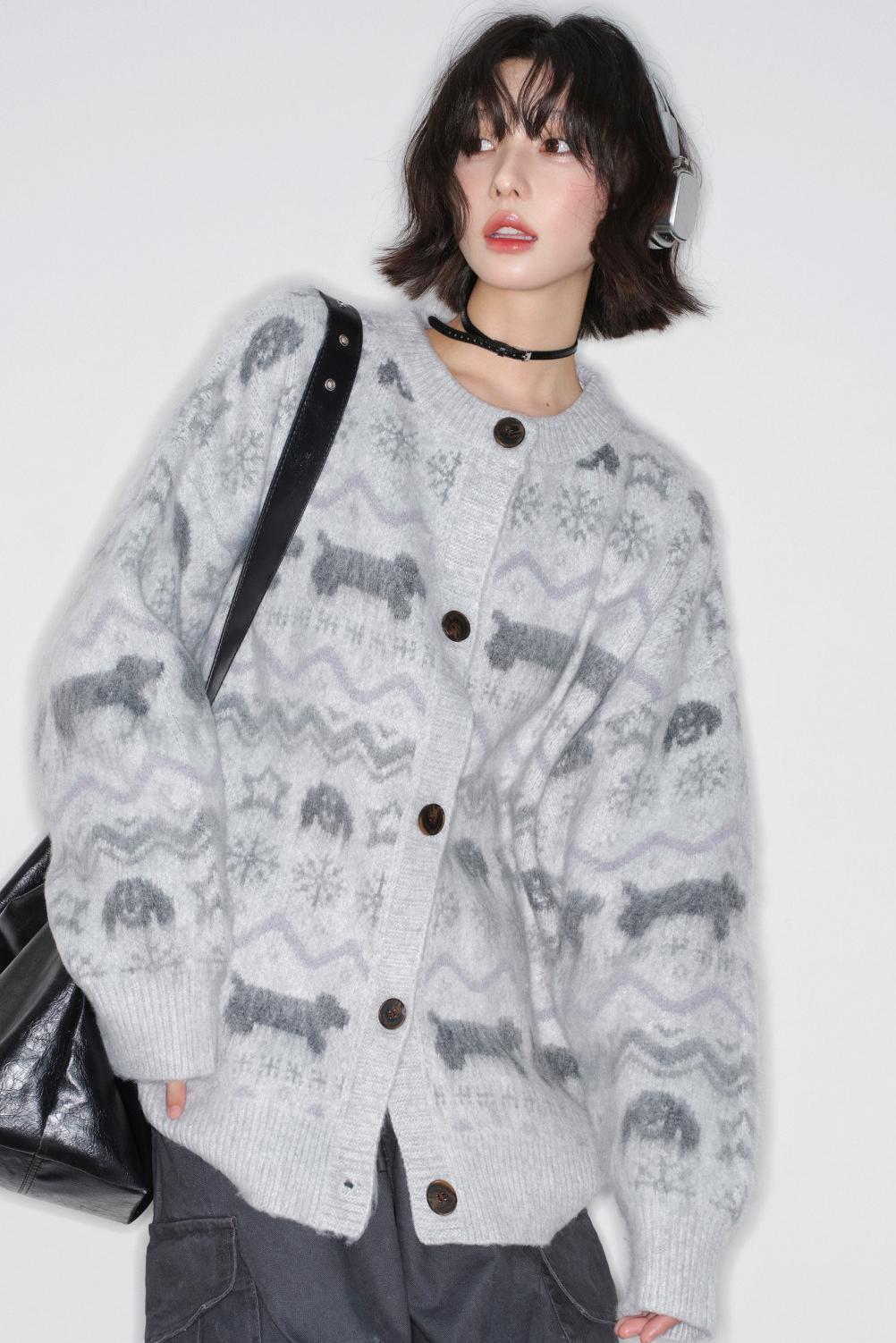 Fairy Irill Jacquard Cardigan