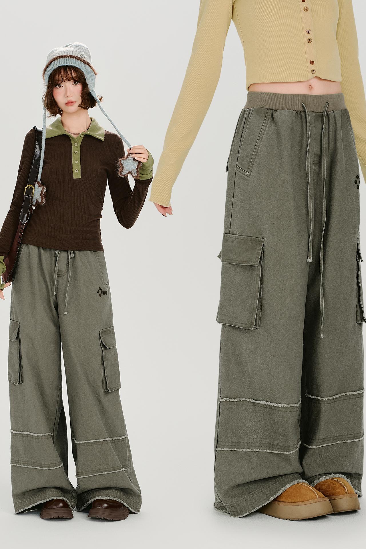 アメリカンレトロウォッシュドパンツ