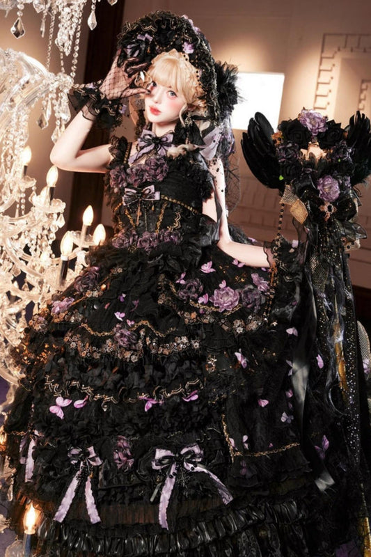 Butterfly Coffin Gothic Princess Lolita Dress