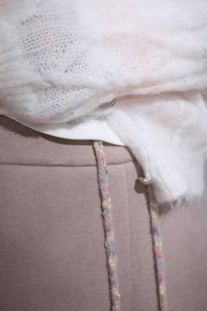 ベルベットスウェットフレアパンツ