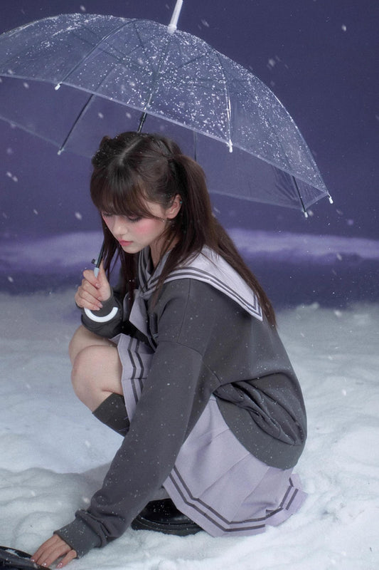 スイートレイパープルセーラードレス