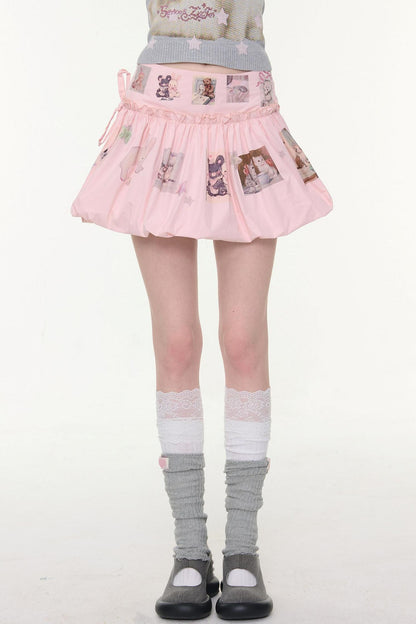 Sweet Dream Animal Print Skirt