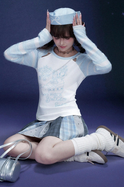 Angel Raglan Cut Top