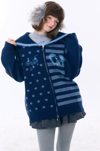 Retro Sailor Asime Cardigan