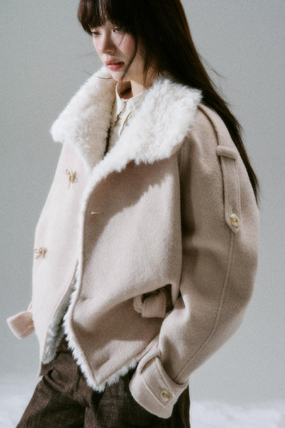 Romance Fur Collar Coat