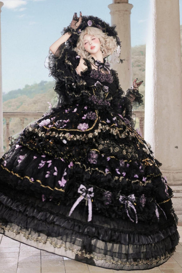 Midnight Butterfly Princess Lolita Dress