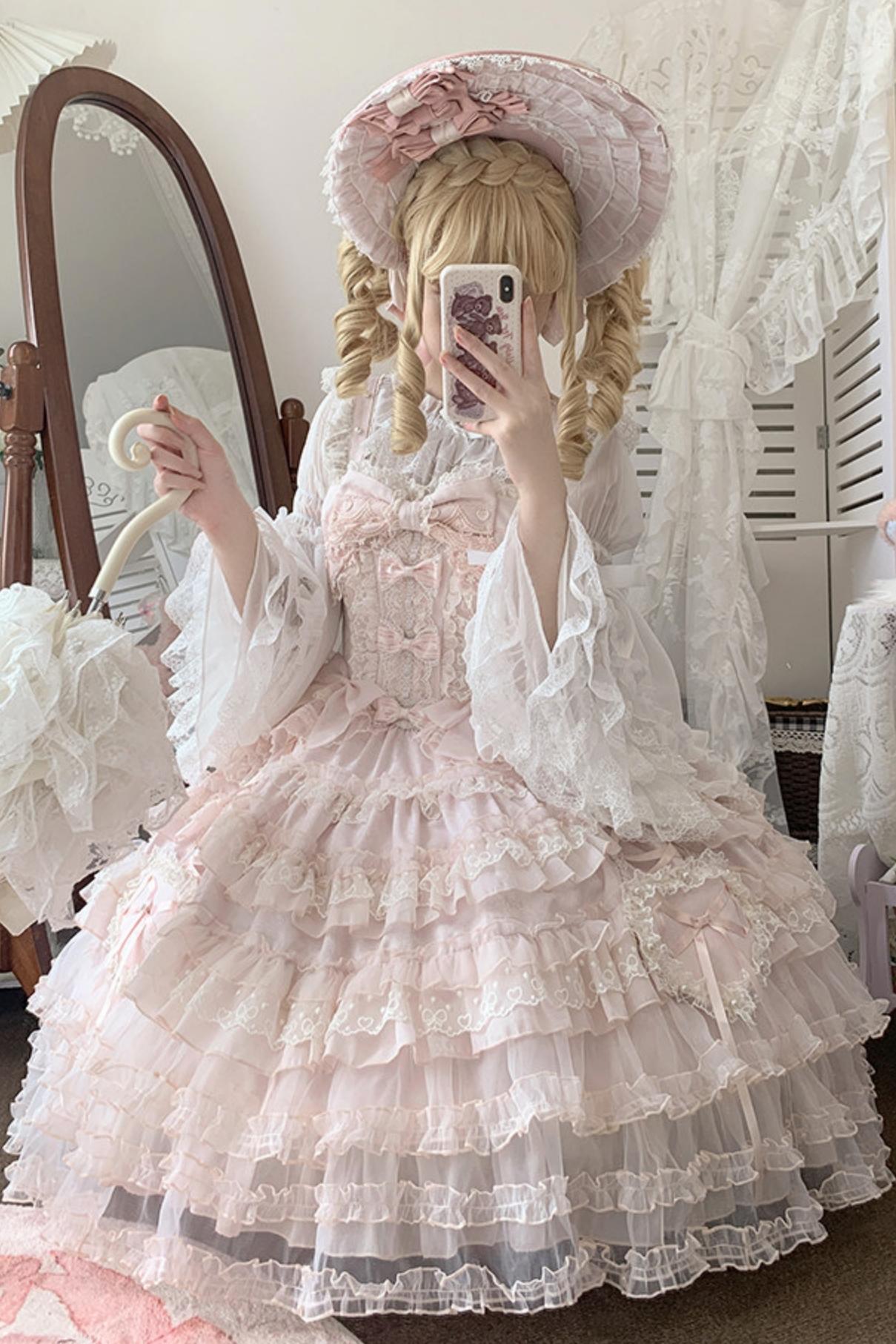 [Précommande] Robe de mariée Dreamy Doll + Coiffe