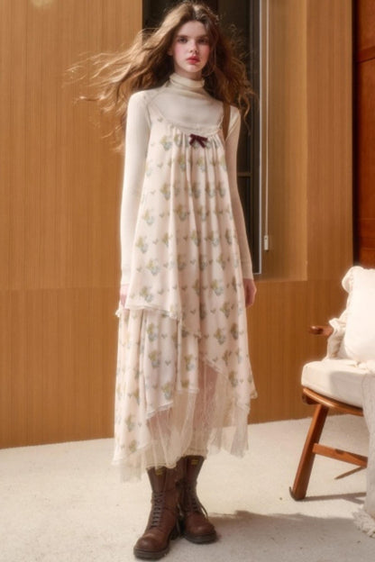 ミルキーウェイレースフェアリードレス