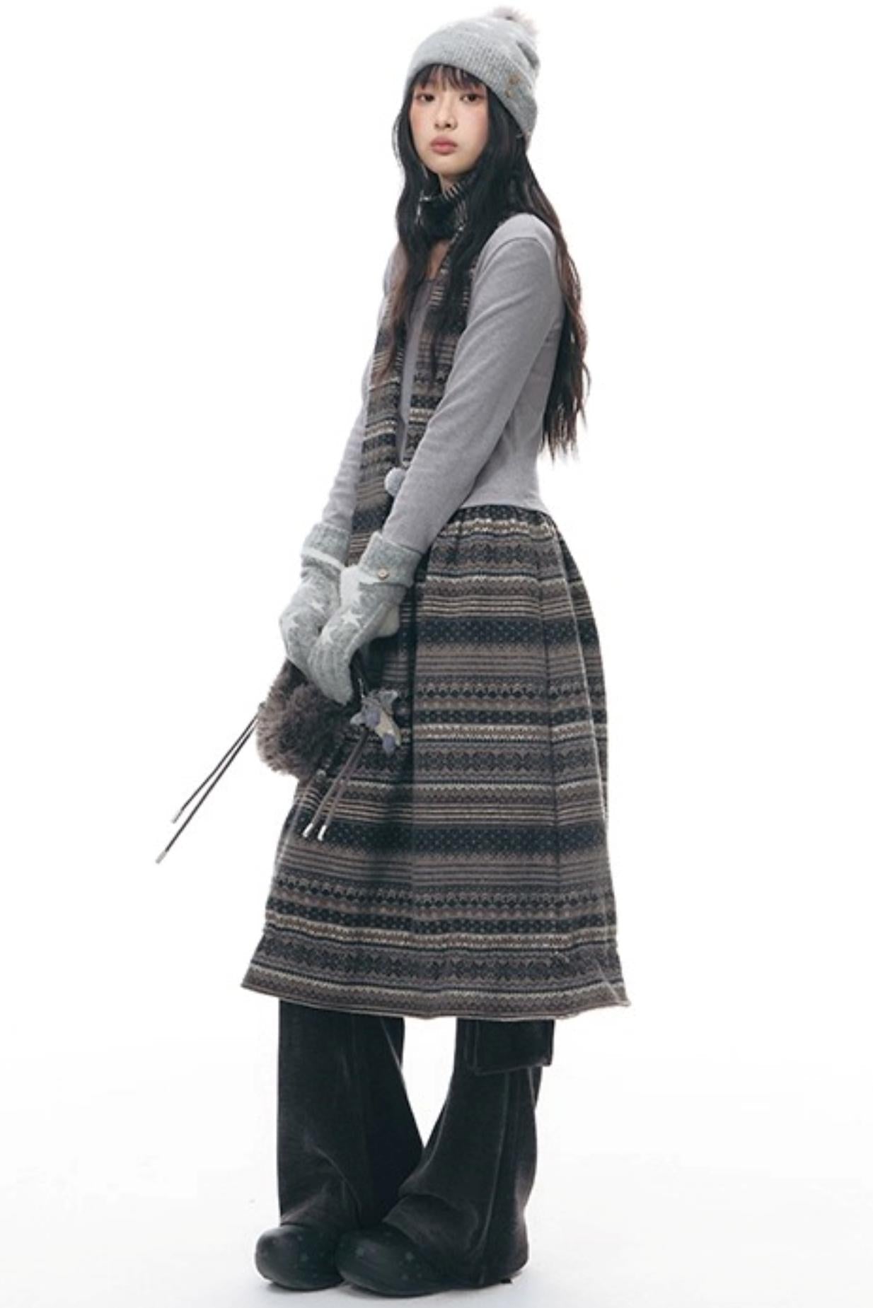 スリムカジュアルフレアパンツ