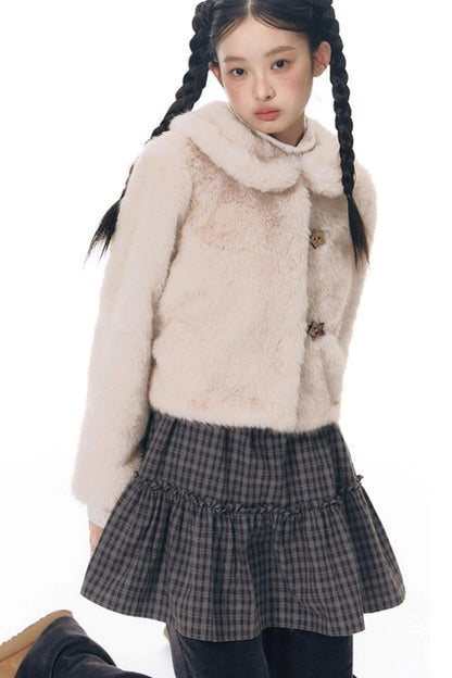 ドールカラーフォックスファーコート