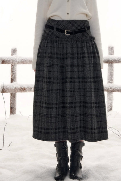 Retro Sherlin Middle Skirt