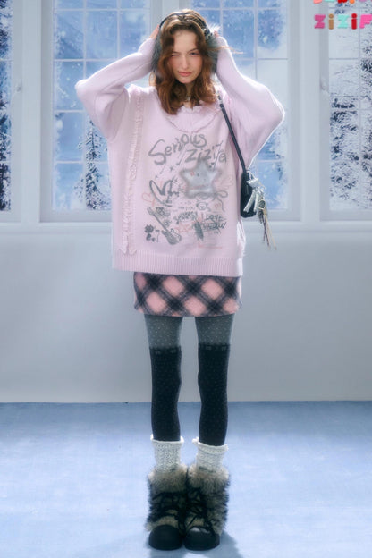 Misty Y2K Plaid Skirt