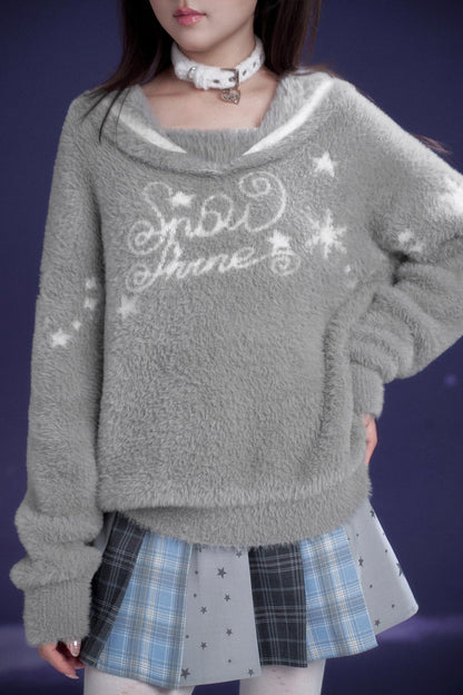 Sweet Letter Sailor Tops