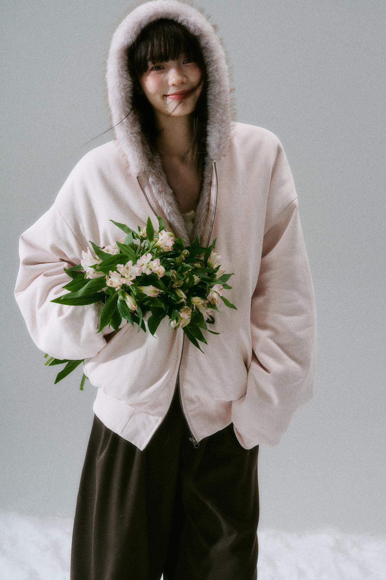 Sweet Mode Fur Hooded Jacket