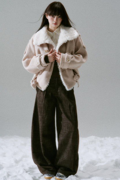 Romance Fur Collar Coat