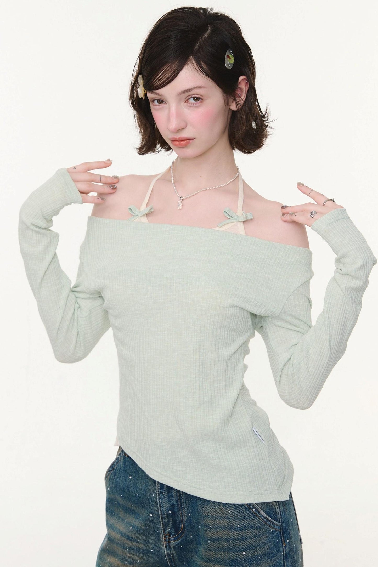 Gentle Prelude Halter Top